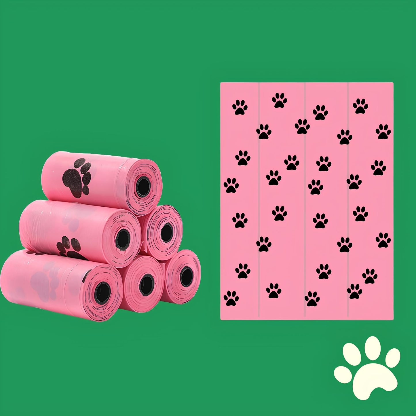 sacs déjections chien biodégradables EcoBagz™