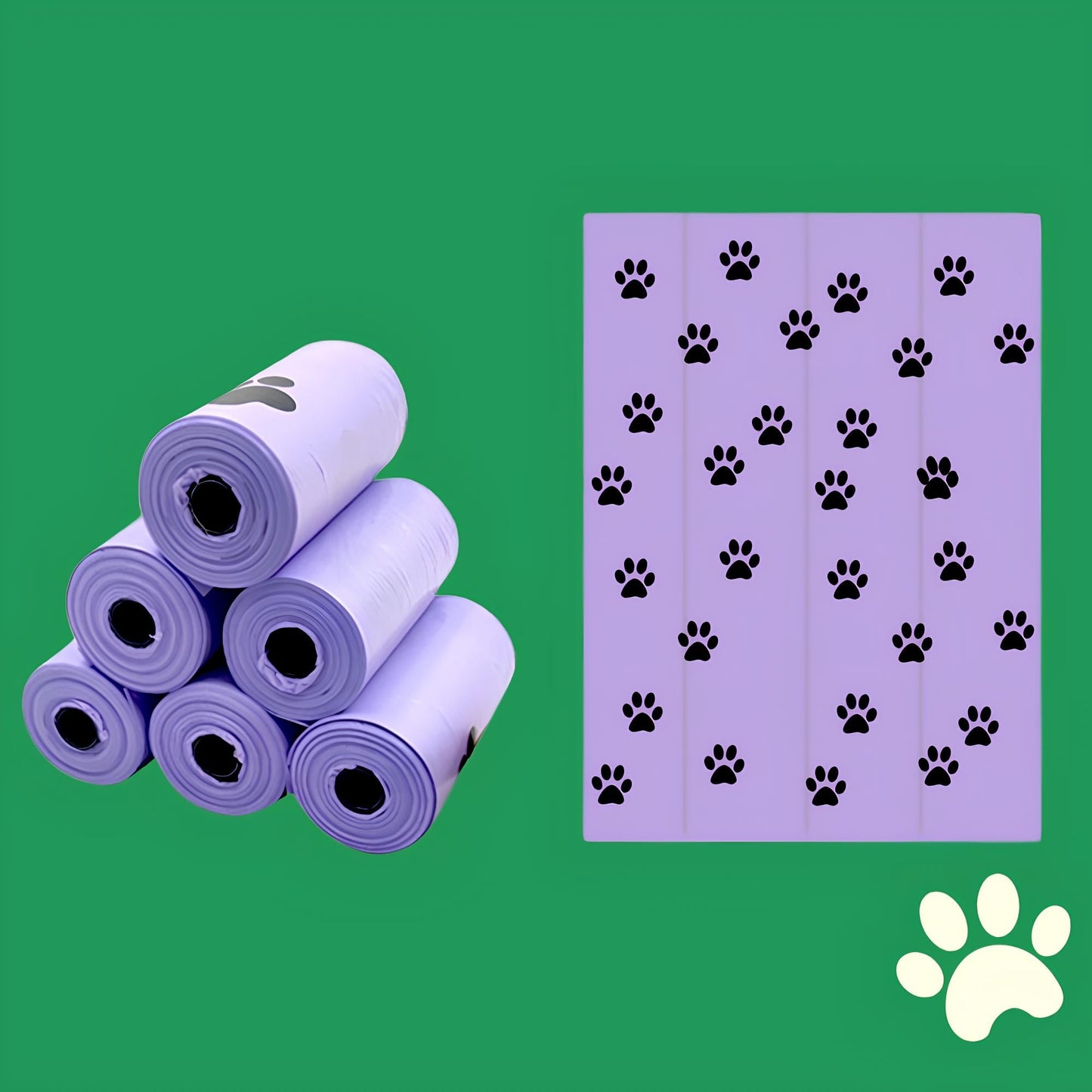 sacs déjections chien biodégradables EcoBagz™